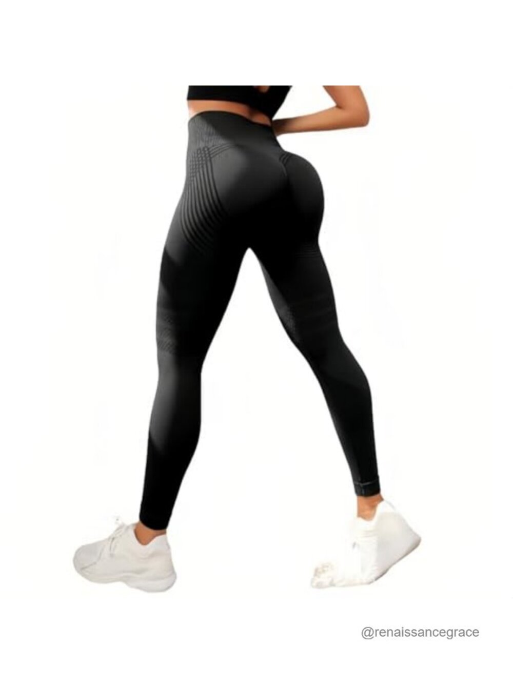 High Waist Seamless Tummy Control Leggings Yoga Gym Workout